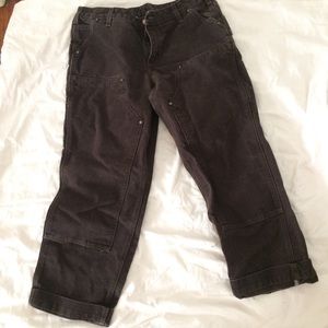 Carhartt Kane relaxed fit double front pants sz12s